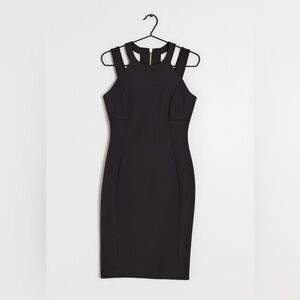 Calvin Klein Shift Dress Black